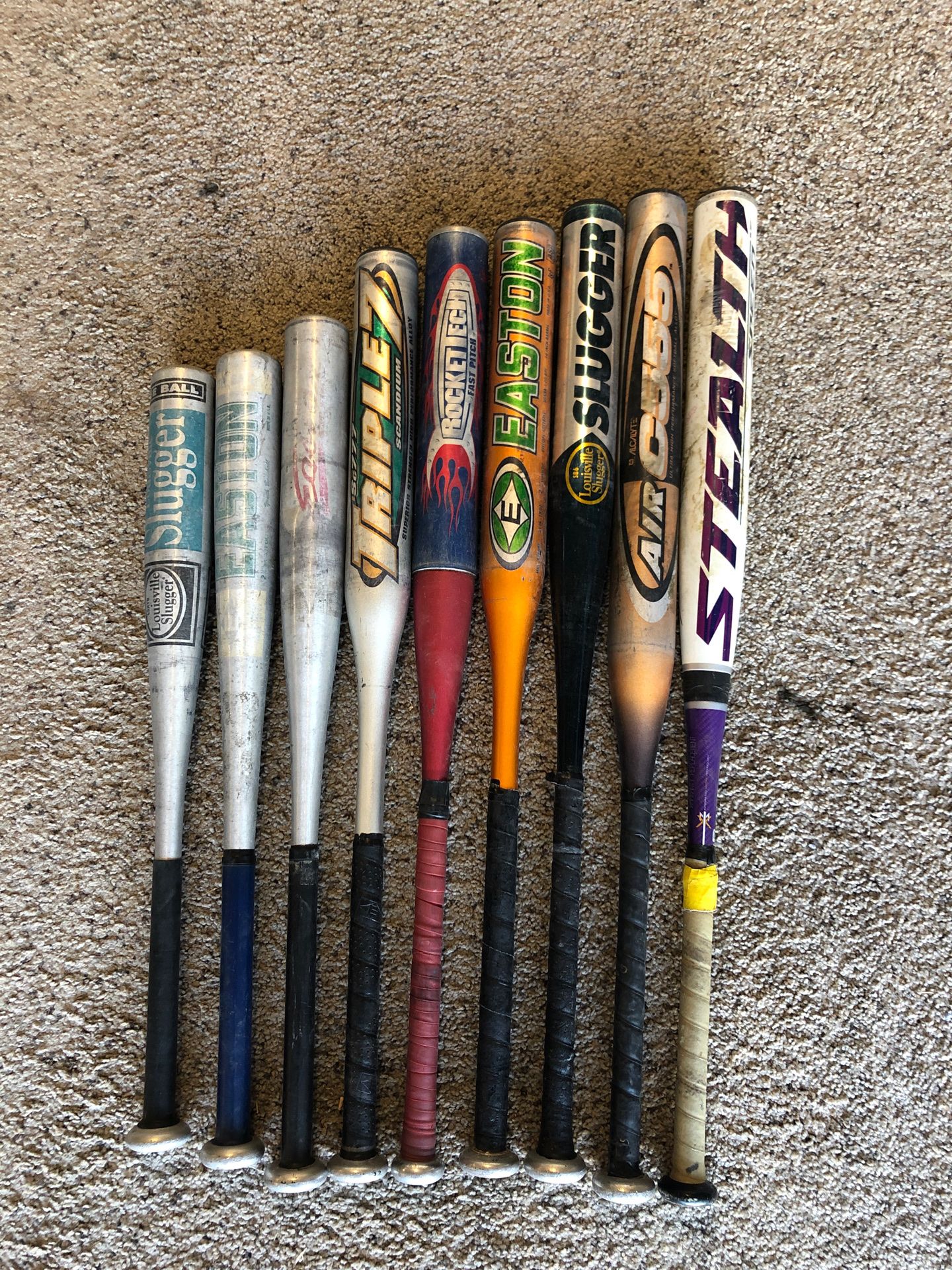 Girls fast pitch softball bats