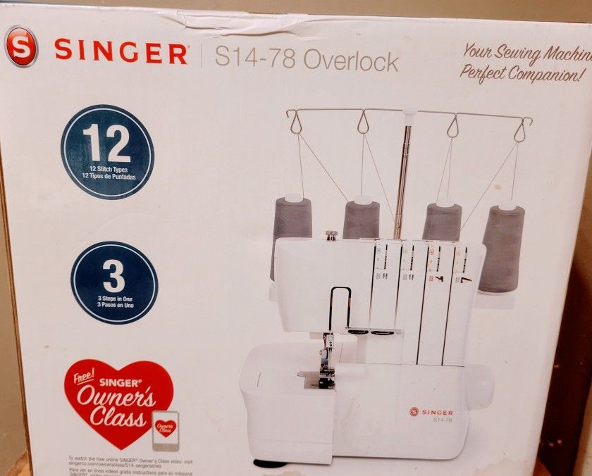Singer S14-78 Overlock Sewing Machine