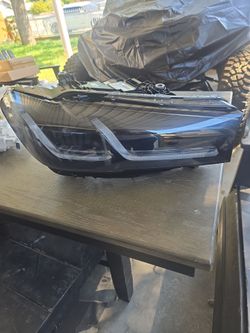 21-23 BMW 5 SERIES 530I 540I 550IX G30 LED Adaptive Right Black HEADLIGHT OEM