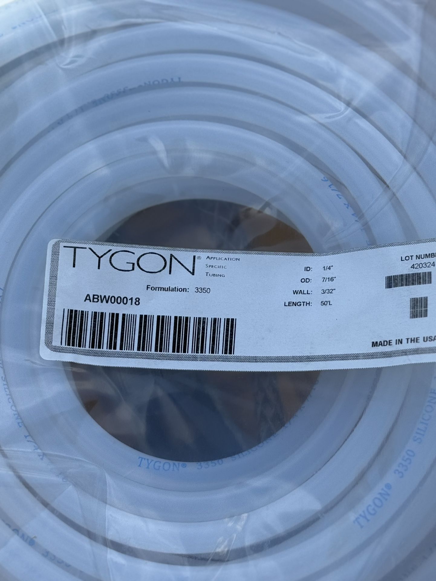 Rubber Tubing New