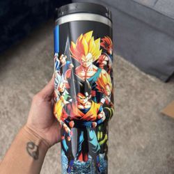 Black Dragon Ball Z 40oz Tumbler