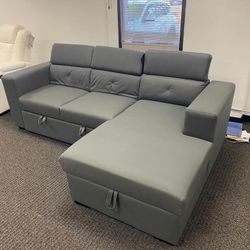 Salado 2-Piece Sleeper Sectional with Storage