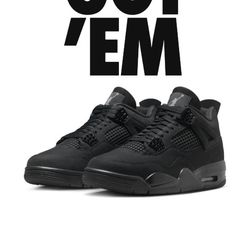 New. Size 11 Black CATS NIKE