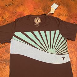 Topo Ranch Tee Shirt V Neck XL