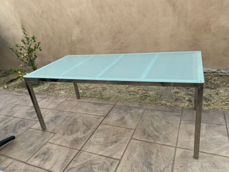IKEA Glass Dining Table 