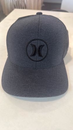 Hurley Snapback Hat Charcoal Gray X20 Dry