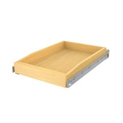 Wooden Pull out Cabinet Organizer 12" W x 21" D x 4.3" H, Heavy Duty Slide Out Drawers Pull-Out Home Organizers for Kitchen Cabinets