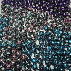 Paint Splatter Effect Bead Mix