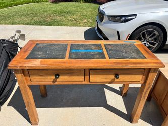 Wooden Desk/Console