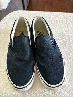 Vans classic navy blue