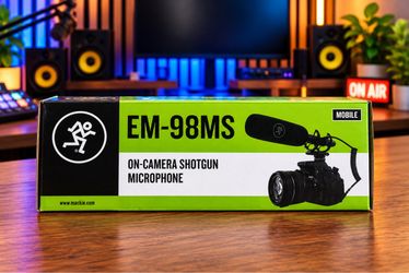 Shotgun Microphone for YouTube, Video, DSLR & Smartphones – New