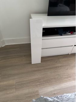White Dresser 5’ long 27” height