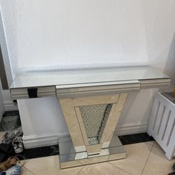 Marilyn Glass Console Table