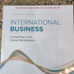 International Business  ISBN 978-1-260-57586-6