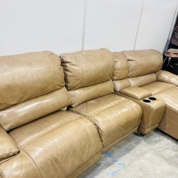 L Shape Leather Sofa 
