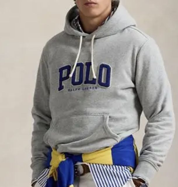 RALPH LAUREN  The Rl Fleece Logo Hoodie Sweatshirt Size: S, L, XL