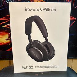 Bowers & Wilkins (Px7 S2) Wireless Noise Cancelling Headphones – Premium Hi-Fi Sound | Adaptive ANC | Luxury Comfort