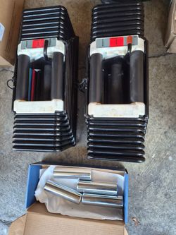 Pair of powerblocks 90lbs each