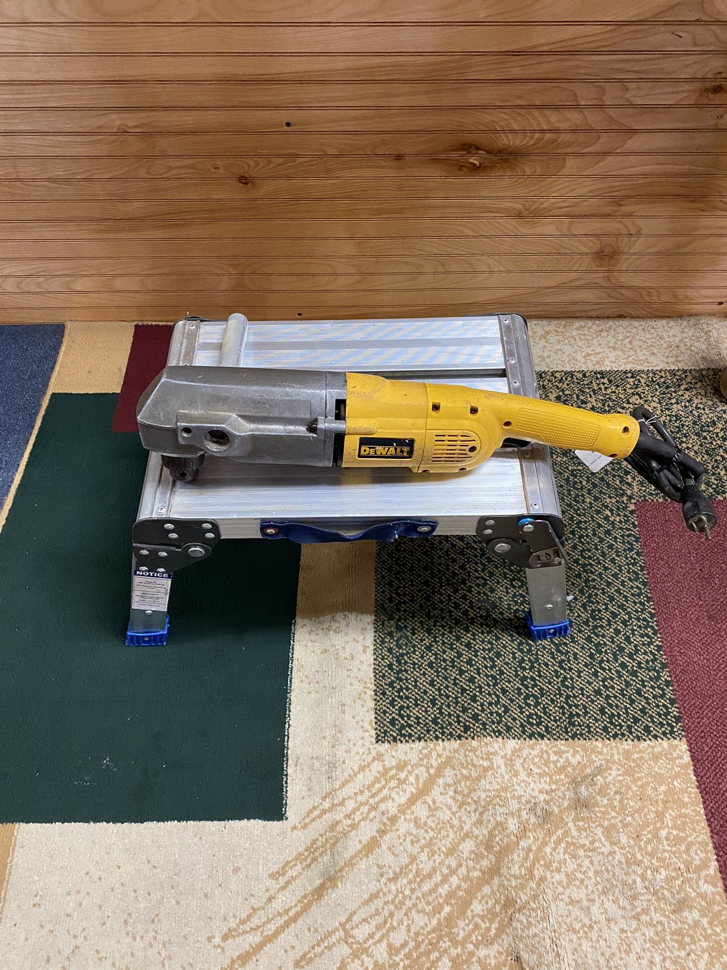 DEWALT Right Angle Drill, 1/2-inch, 11 1/2-Amp (DW124)