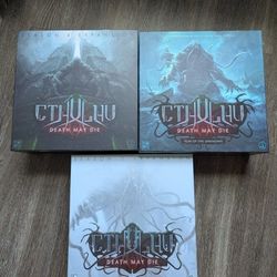 Cthulhu: Death May Die Board Game + Expansions - Like New