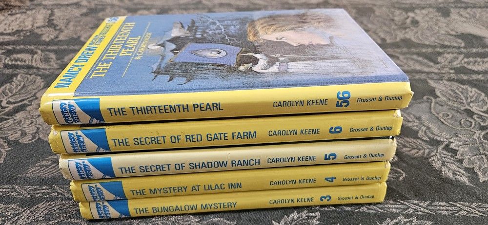 Nancy Drew Mystery Stories, 5 Books