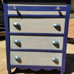 Deep Blue Dresser