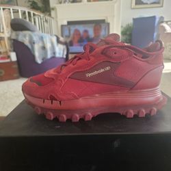 Cardi B × Reebok Burgundy Women's Size 6.5 Sneakers