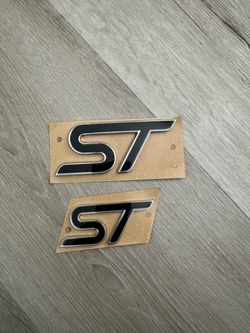 Ford ST Emblem Badges Set of 2