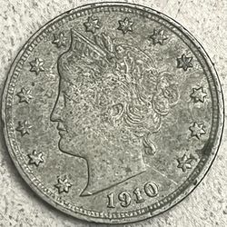 1910 Liberty “V” Nickel