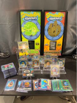 Topps chrome SpongeBob collection