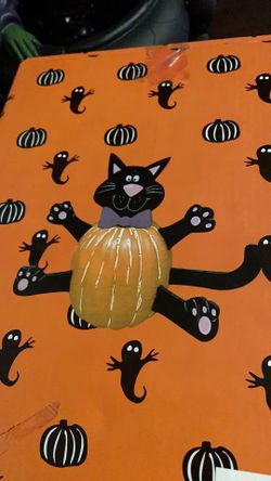 New cat wooden sticks for pumpkin