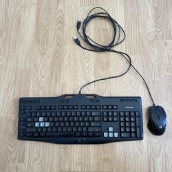 Logitech G105 keyboard and mouse