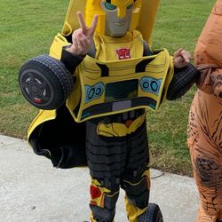 Kid's Transformers Bumblebee Converting Costume