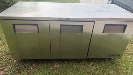 Commercial True brand fridge