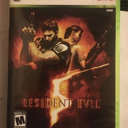 Resident Evil 5 Xbox 360