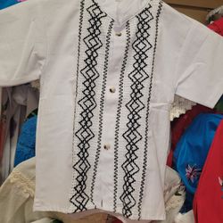 Guayabera De Bebé Artesanía Mexicana