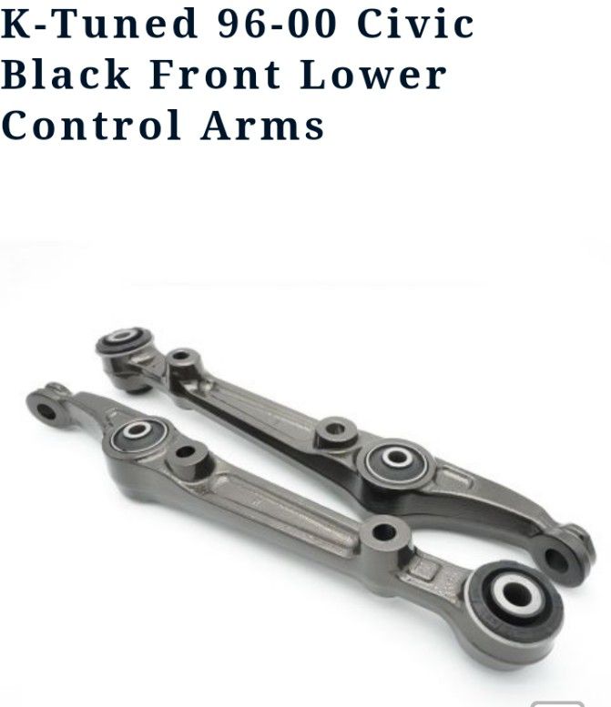 K tuned front lower control arm 96-20 ek civic or acura integra