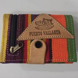 Woven Keychain Wallet 