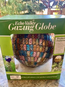New Gazing Ball yard decor