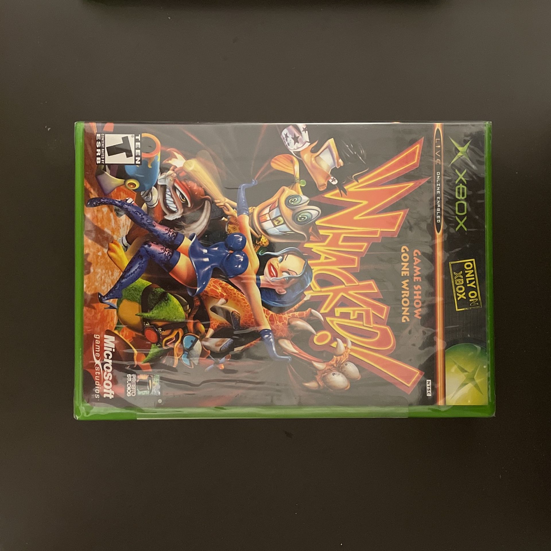 Whacked Original Xbox Game SEALED BRAND NEW