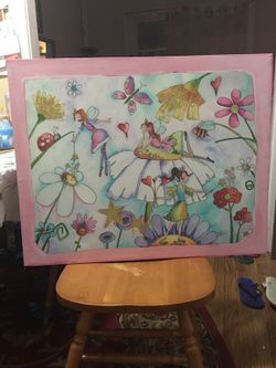 Baby girl room decor