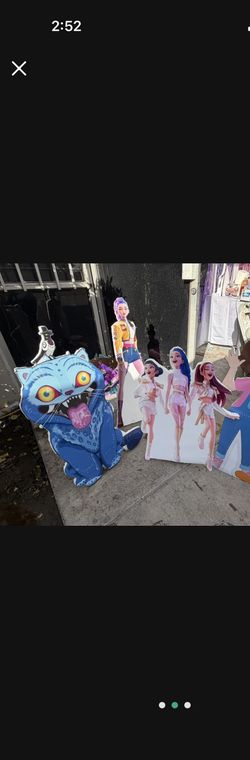 KPOP Demon Hunters FOAM character stands