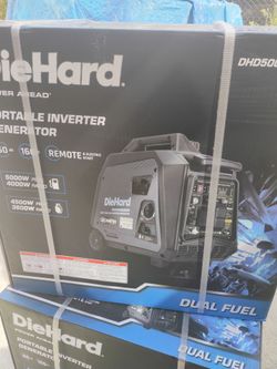 DUAL FUEL GENERATOR inverter 5000w