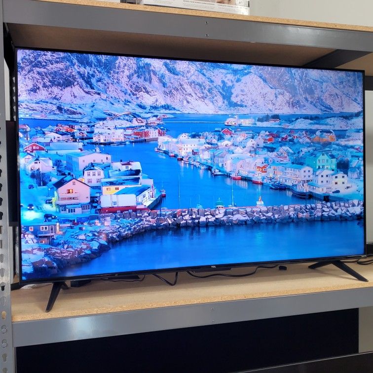 TCL 55" SMART TV LED 4K HDR ROKU TV FANTASTIC PICTURE QUALITY GUARANTEED 🖥💯🔥🖥💯🔥