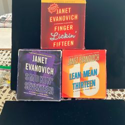 3 Janet Evanovich CD’s