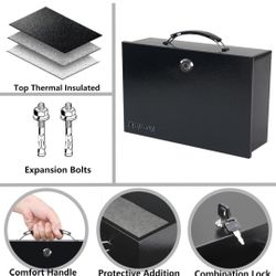 Yuanshiski Fireproof Lock Safe