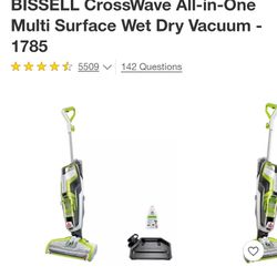 Bissell Crosswave  All In One Vacuum