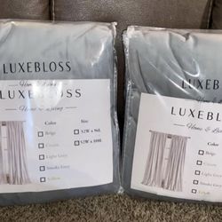 Velvet Curtains 2 Sets 
