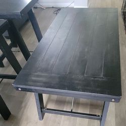 Coffee Table and side Table set (black)