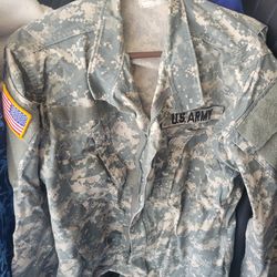 Small/regular used Army jacket